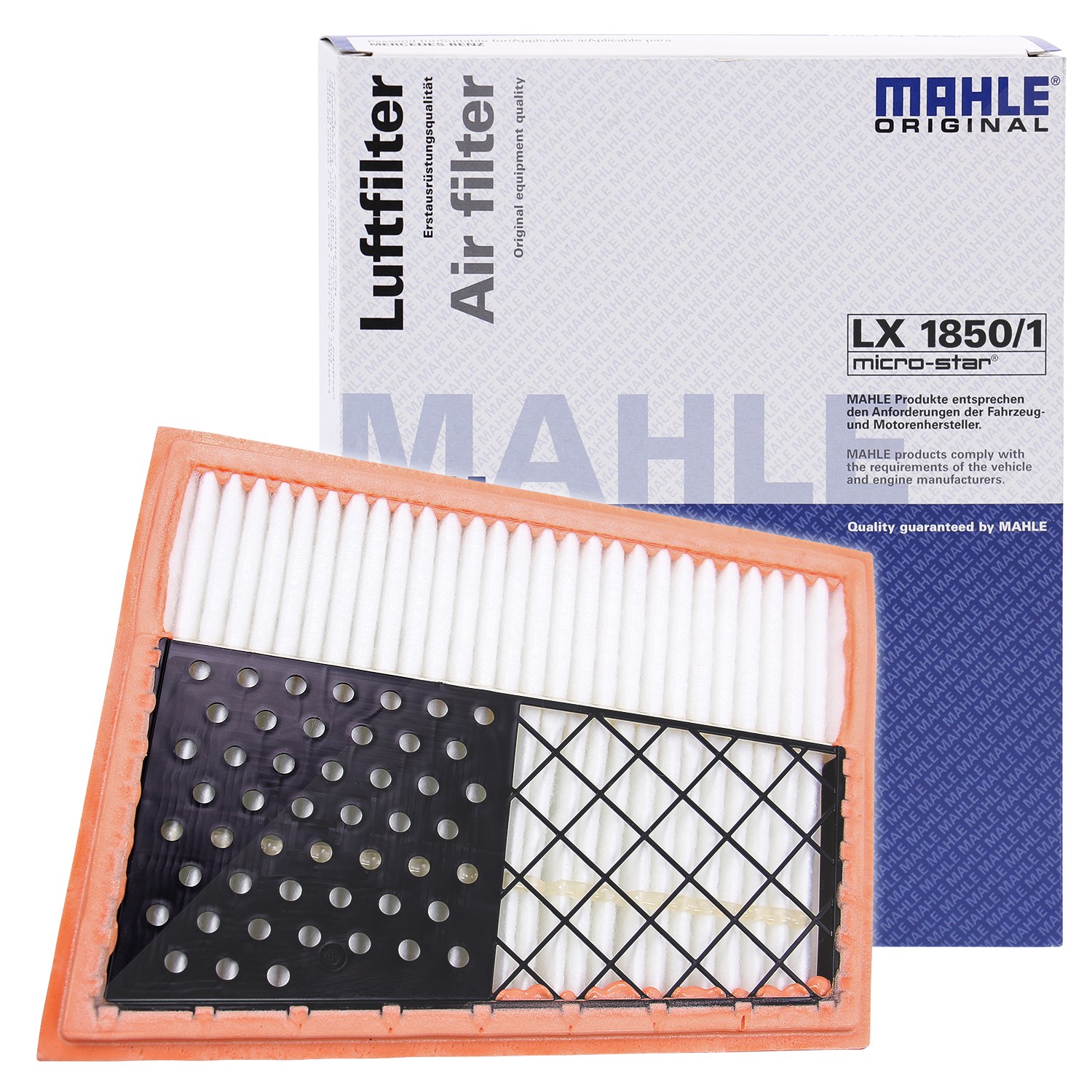 Mahle Luftfilter [Hersteller-Nr. LX1850/1] für Mercedes-Benz