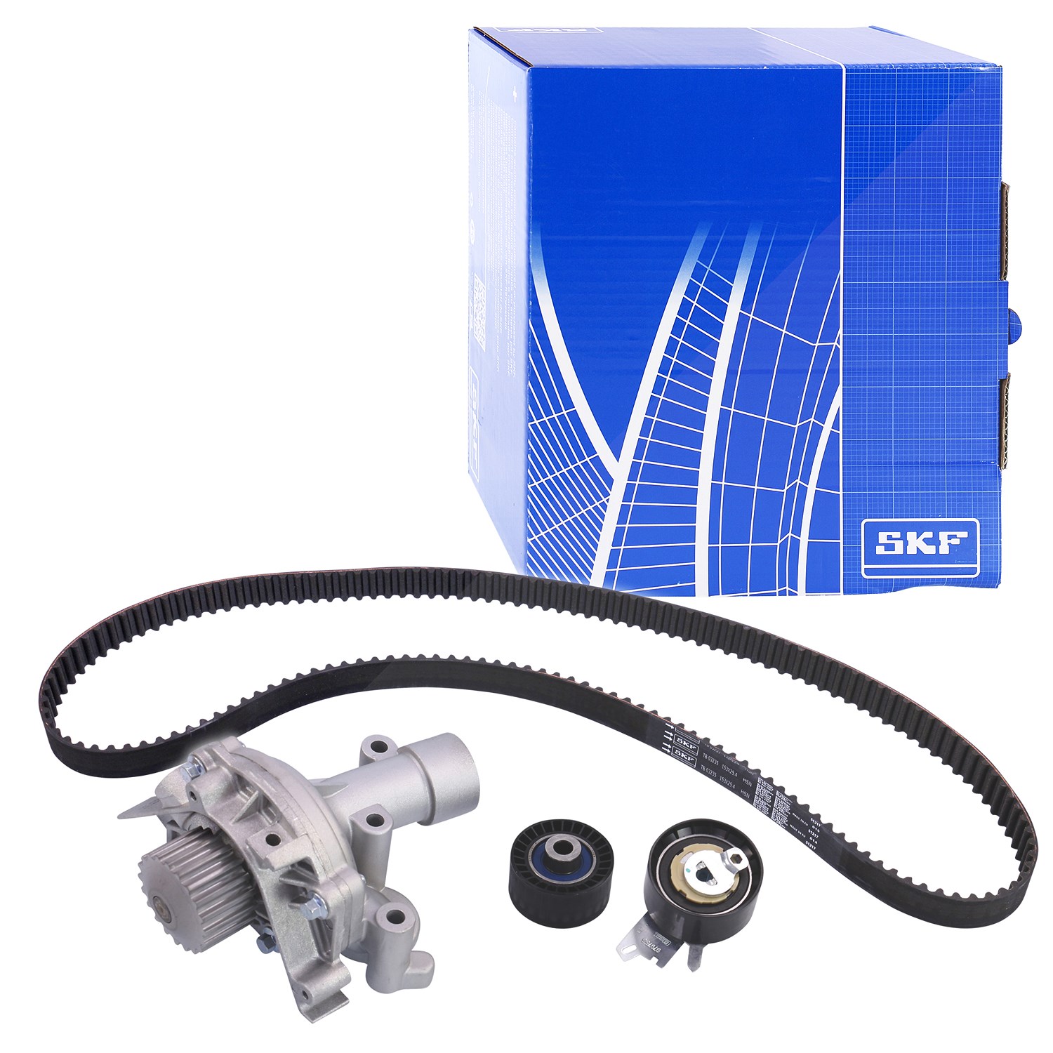 Skf Wasserpumpe + Zahnriemensatz [Hersteller-Nr. VKMC03263] für Citroën, Peugeot