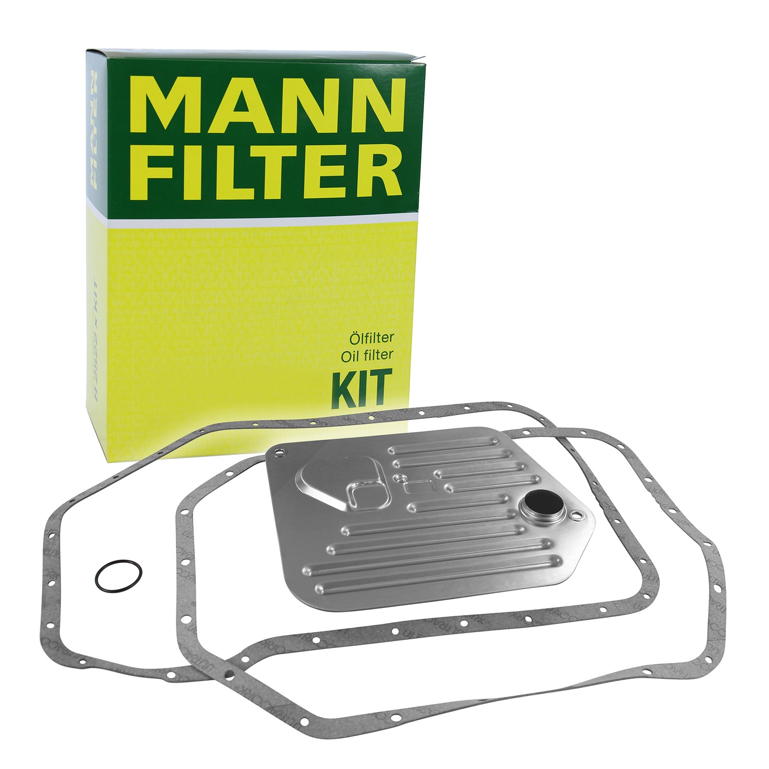 Mann-filter Hydraulikfiltersatz, Automatikgetriebe [Hersteller-Nr. H2522xKIT] für Alpina, Land Rover, BMW, Jaguar
