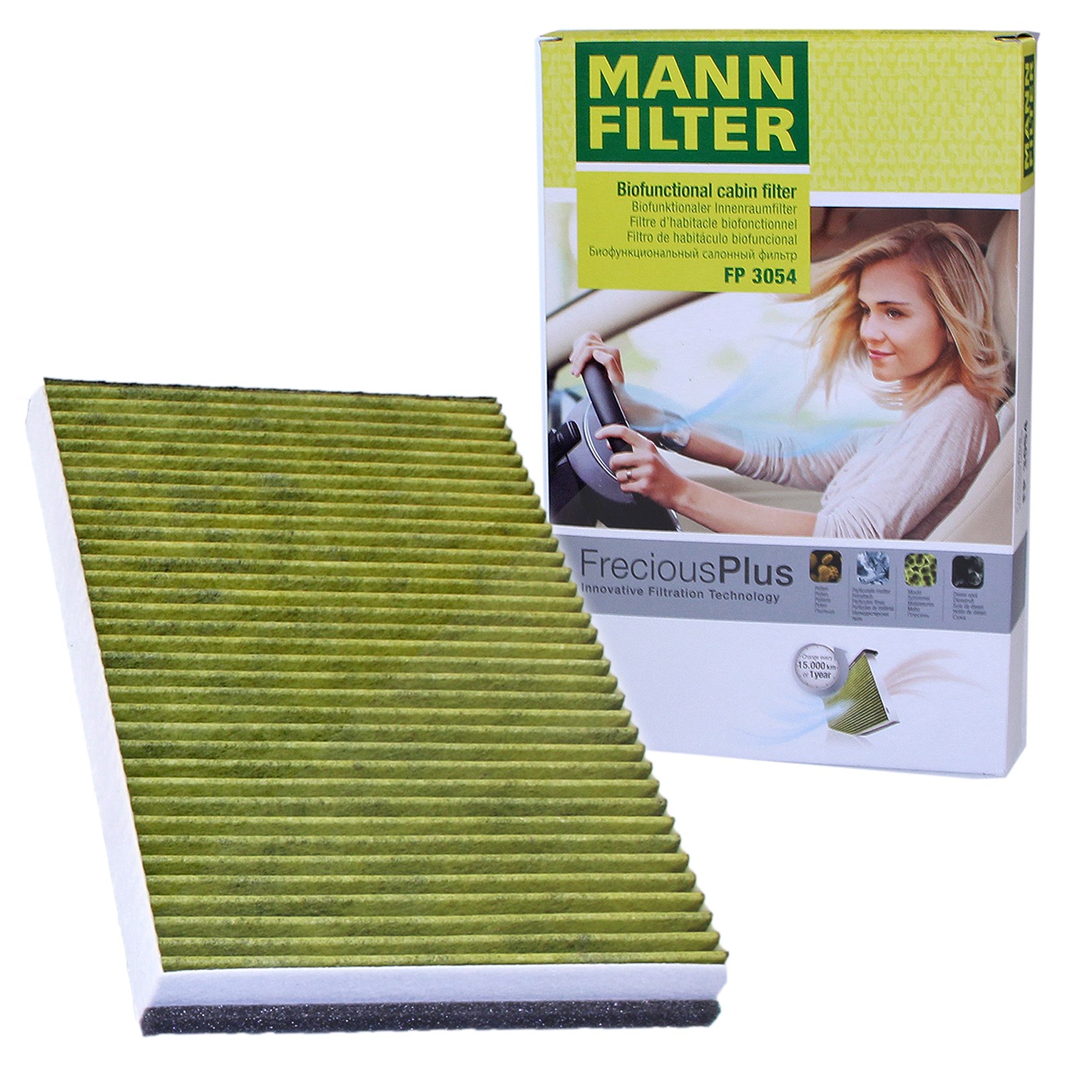 Mann-filter Filter, Innenraumluft FreciousPlus [Hersteller-Nr. FP3054] für Vauxhall, Opel, Alpina