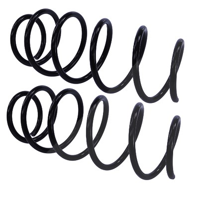 Bestprice 2x Fahrwerksfeder Vorderachse [Hersteller-Nr. 10701409] für Opel