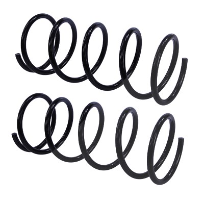 Bestprice 2x Fahrwerksfeder Vorderachse [Hersteller-Nr. 10701410] für Ford