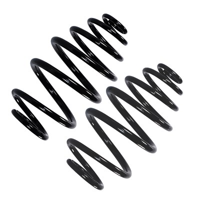 Bestprice Satz Fahrwerksfeder Hinterachse [Hersteller-Nr. 10650545] für Opel