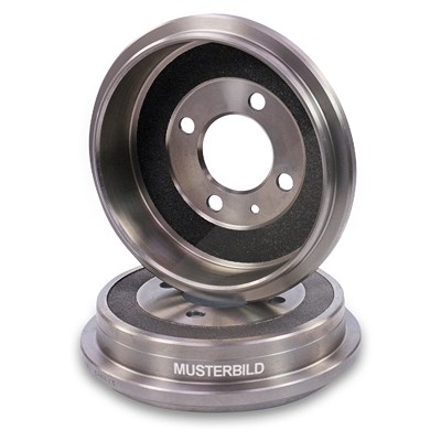 Bestprice 2x Bremstrommel Hinterachse [Hersteller-Nr. 10661423] für Opel