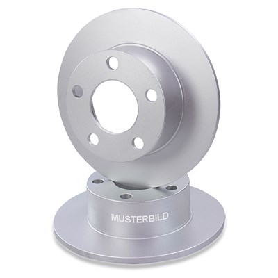 Bestprice 2x Bremsscheibe Hinterachse Voll [Hersteller-Nr. 10602925] für Toyota