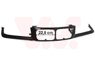 Van Wezel Kühlergitter, Rahmen, ohne Loch SW Reini [Hersteller-Nr. 0640764] für BMW