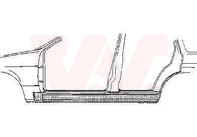 Van Wezel Einstiegblech, [Hersteller-Nr. 0620101] für BMW