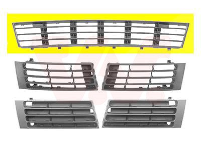 Van Wezel Gitter f. Stoßstange vorn [Hersteller-Nr. 0324590] für Audi