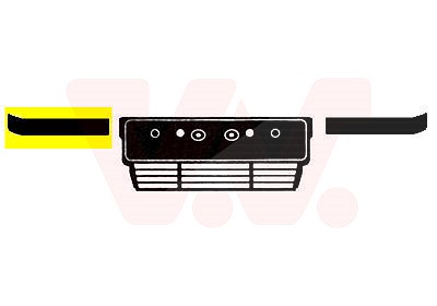 Van Wezel Zier-/Schutzleiste, Stoßfänger [Hersteller-Nr. 0635582] für BMW