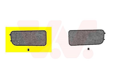 Van Wezel Abdeckplatte für Leuchtenloch., vorn, [Hersteller-Nr. 0640588] für BMW
