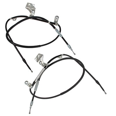 Bestprice 2x Handbremsseil Scheibenbremse Hinterachse [Hersteller-Nr. 10621582] für VW