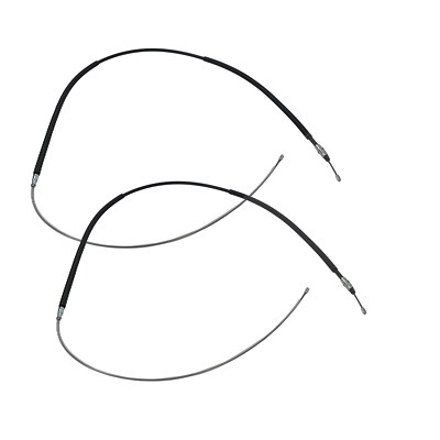 Bestprice 2x Handbremsseil Scheibenbremse Hinterachse [Hersteller-Nr. 10621930] für Peugeot, Citroën