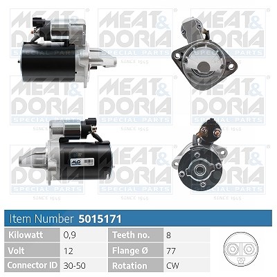 Meat & Doria Starter [Hersteller-Nr. 5015171] für Kia, Hyundai