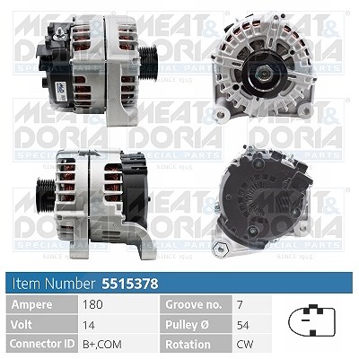 Meat & Doria Generator [Hersteller-Nr. 5515378] für BMW