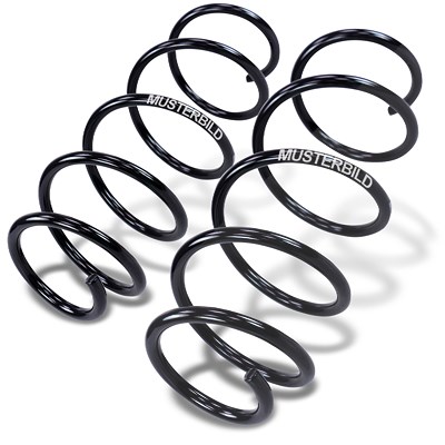 Bestprice 2x Fahrwerksfeder Vorderachse [Hersteller-Nr. 10661754] für Mercedes-Benz