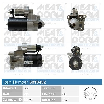 Meat & Doria Starter [Hersteller-Nr. 5010452] für Renault