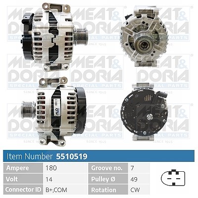 Meat & Doria Generator [Hersteller-Nr. 5510519] für Mercedes-Benz