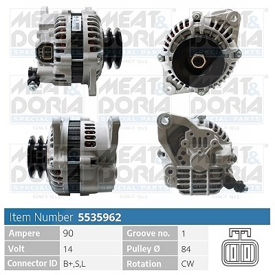 Meat & Doria Generator [Hersteller-Nr. 5535962] für Nissan