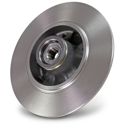 Bestprice 1x Bremsscheibe Hinterachse Voll mit Radlager [Hersteller-Nr. 31470935] für Renault