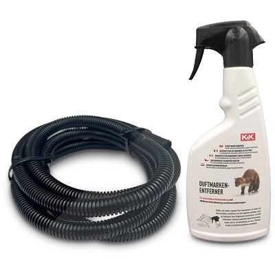K&k 500 ml Duftmarkenentferner Marderabwehr + Wellrohr [Hersteller-Nr. 40792673]
