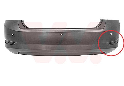 Van Wezel Stoßfänger [Hersteller-Nr. 7632541] für Skoda