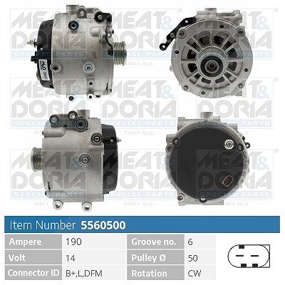 Meat & Doria Generator [Hersteller-Nr. 5560500] für Mercedes-Benz