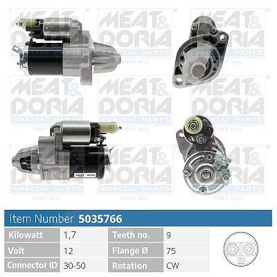 Meat & Doria Starter [Hersteller-Nr. 5035766] für Honda