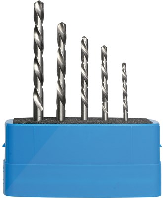 Sw Stahl Linksbohrersatz, HSS-G, 3-7 mm, 5-teilig [Hersteller-Nr. 80505L]