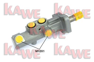 Kawe Hauptbremszylinder [Hersteller-Nr. B1027] für Volvo