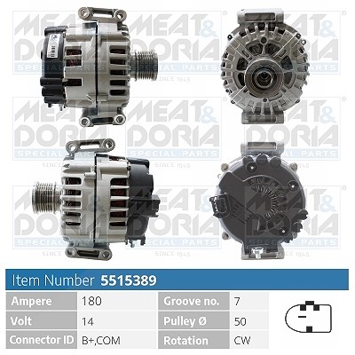 Meat & Doria Generator [Hersteller-Nr. 5515389] für Mercedes-Benz