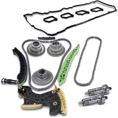 Bestprice Steuerkettensatz + Nockenwellenversteller + Steuerventil [Hersteller-Nr. 40788542] für Mercedes-Benz