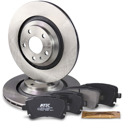 Bestprice Satz Bremsscheiben + Bremsbeläge Hinterachse [Hersteller-Nr. 10602474] für Audi