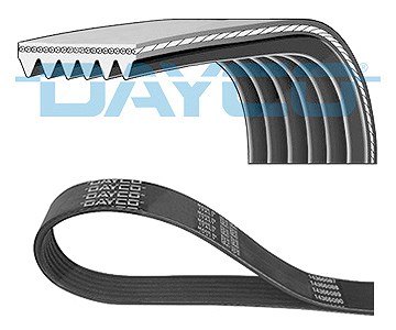 Dayco Keilrippenriemen [Hersteller-Nr. 6PK1930] für Lexus, Mazda, Jeep, Porsche, Audi, Ford