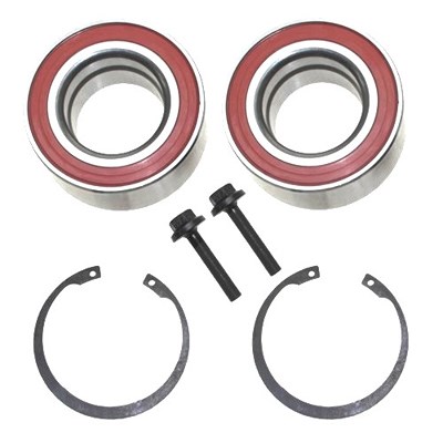 Bestprice 2x Radlagersatz Vorderachse [Hersteller-Nr. 10660739] für VW, Skoda, Audi