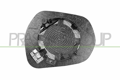 Prasco Spiegelglas, Außenspiegel [Hersteller-Nr. FD3487503] für Ford