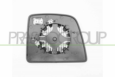 Prasco Spiegelglas, Außenspiegel [Hersteller-Nr. FD9367514] für Ford