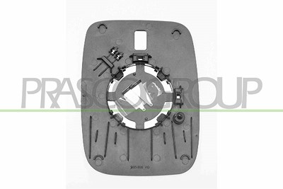 Prasco Spiegelglas, Außenspiegel [Hersteller-Nr. FT9007504] für Renault, Opel, Fiat