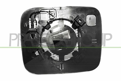 Prasco Spiegelglas, Außenspiegel [Hersteller-Nr. JE1007514] für Jeep