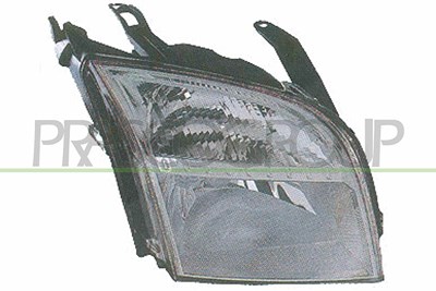 Prasco Scheinwerfer H4 mit Stellmotor für LWR [Hersteller-Nr. FD9304803] für Ford