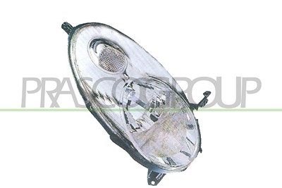 Prasco Scheinwerfer H4 ohne Stellmotor elektr. LWR [Hersteller-Nr. DS0114803] für Nissan