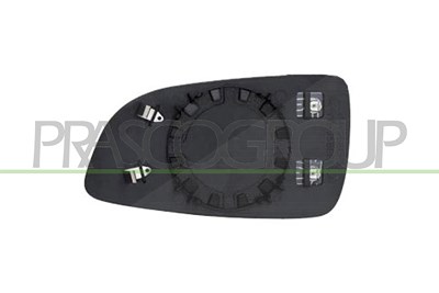 Prasco Spiegelglas, Außenspiegel [Hersteller-Nr. OP4107503] für Vauxhall, Opel
