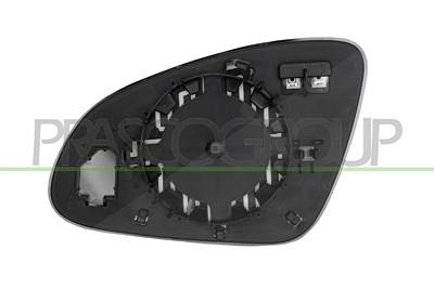 Prasco Spiegelglas, Außenspiegel [Hersteller-Nr. OP2017513] für Vauxhall, Opel