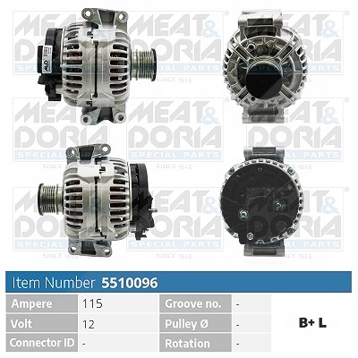 Meat & Doria Generator [Hersteller-Nr. 5510096] für Mercedes-Benz