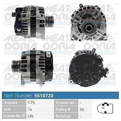 Meat & Doria Generator [Hersteller-Nr. 5510720] für Mercedes-Benz