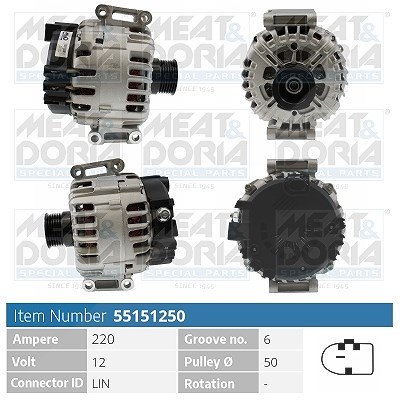 Meat & Doria Generator [Hersteller-Nr. 55151250] für Mercedes-Benz