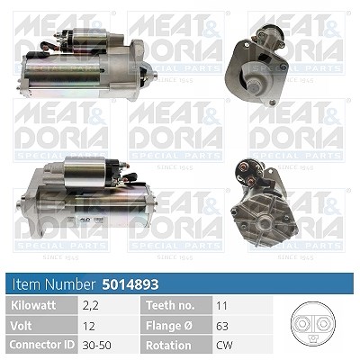 Meat & Doria Starter [Hersteller-Nr. 5014893] für Volvo