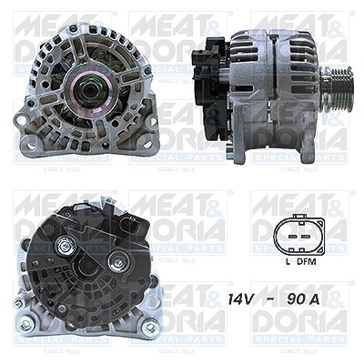 Meat & Doria Generator [Hersteller-Nr. 5510006G] für VW, Seat, Audi, Skoda