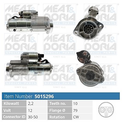 Meat & Doria Starter [Hersteller-Nr. 5015296] für Kia