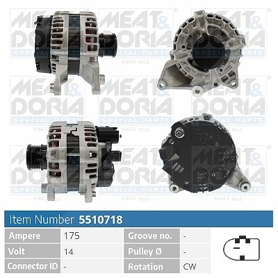 Meat & Doria Generator [Hersteller-Nr. 5510718] für Mercedes-Benz