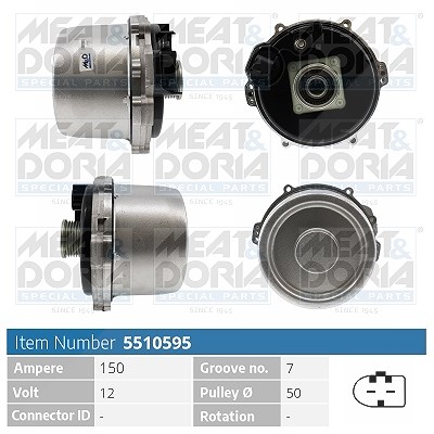 Meat & Doria Generator [Hersteller-Nr. 5510595] für Mercedes-Benz